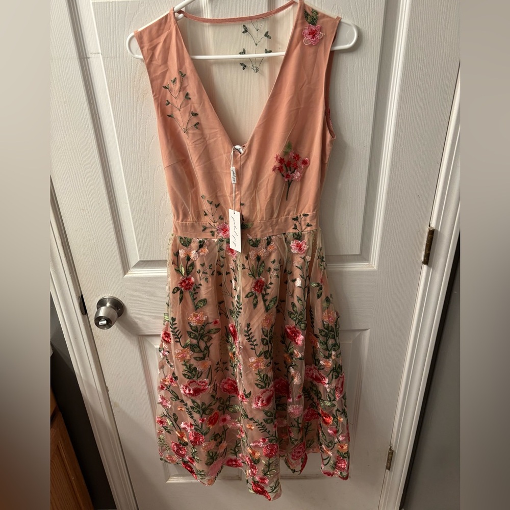Petal and Pup Wonderland Dress
